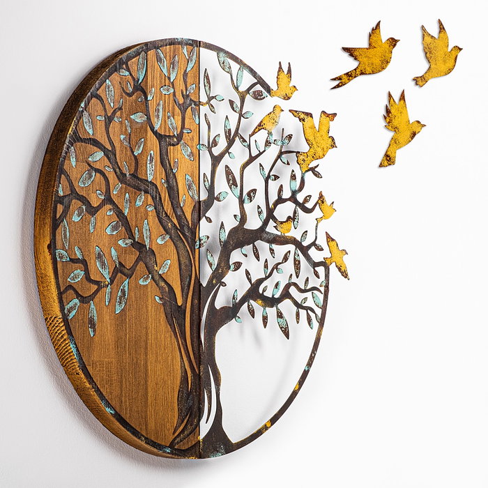 Wallity Tree And Birds - 322-A Wallity Tree And Birds - 322-A